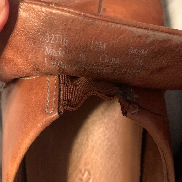 Clarks mens slip on leather clog euro style brown size 12 active air renfaire main image 3
